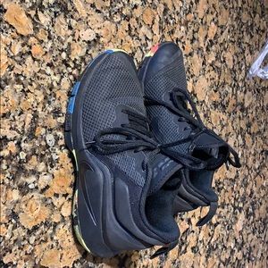 Nike , Lebron James black with rainbow souls